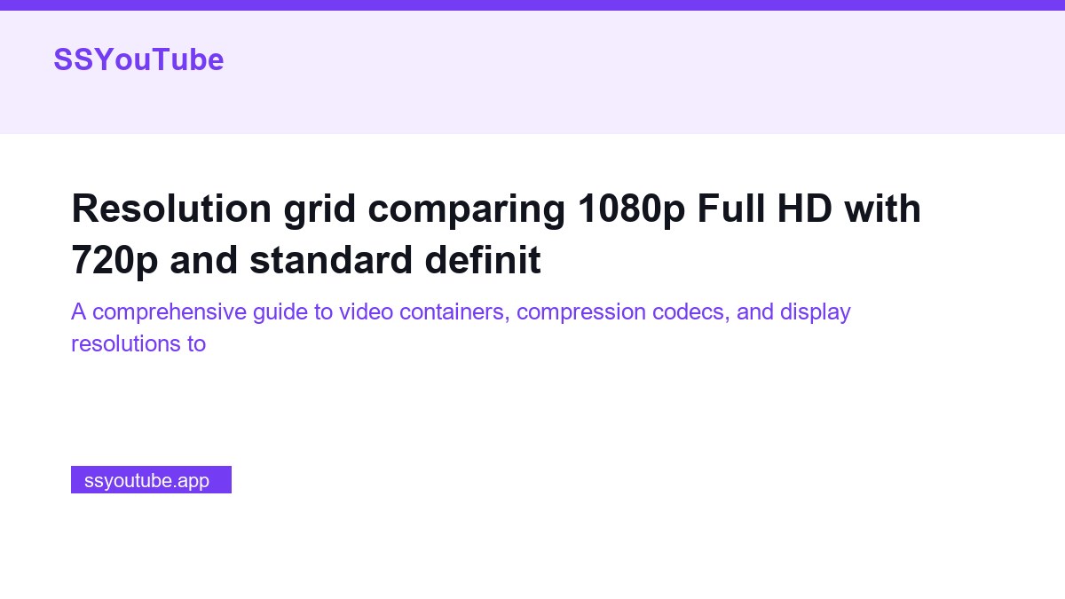Selecting MP4 resolution options on SSYouTube
